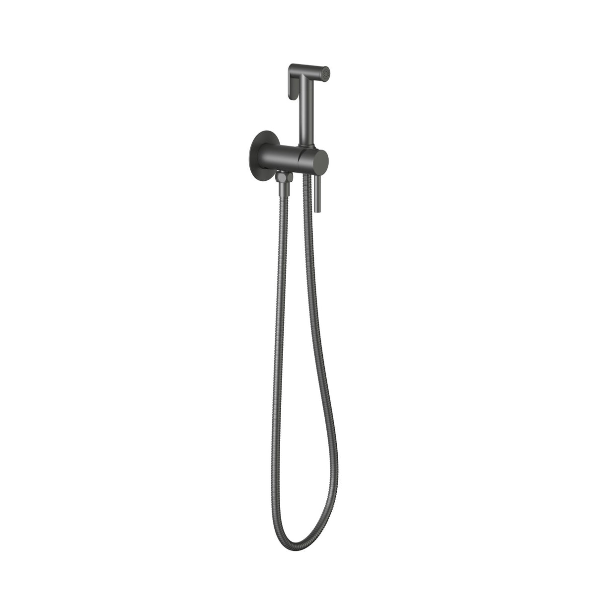 Aqua Elegance - Bidetkraan Met Handdouche (Warm En Koud Water) - Gun Metal