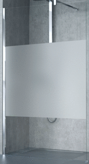 Novellini Giada H 120 Inloopdouche Ver.117-118.5 Cm Helder Glas Wit