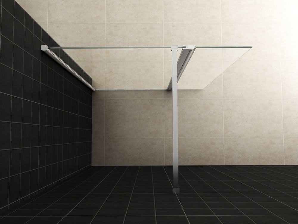 Wiesbaden Comfort Zijwand Draaibaar Nano /Chroom