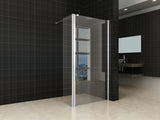 Wiesbaden Comfort Zijwand Draaibaar Nano /Chroom