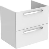 Ideal Standard Tiempo Wastafelmeubel 600X440X550Mm Met 2 Laden Softclose Glanzend Wit