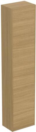 Ideal Standard Conca Kolomkast Hoog 37X25X17Cm Met 1 Deur Omkeerbaar Light Oak