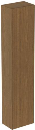 Ideal Standard Conca Kolomkast Hoog 37X25X17Cm Met 1 Deur Omkeerbaar Dark Walnut