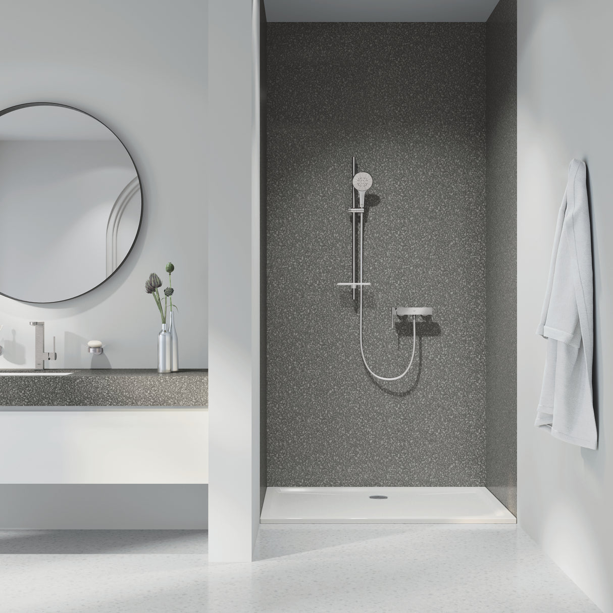 Grohe Rainshower Smartactive Glijstang 900 Mm