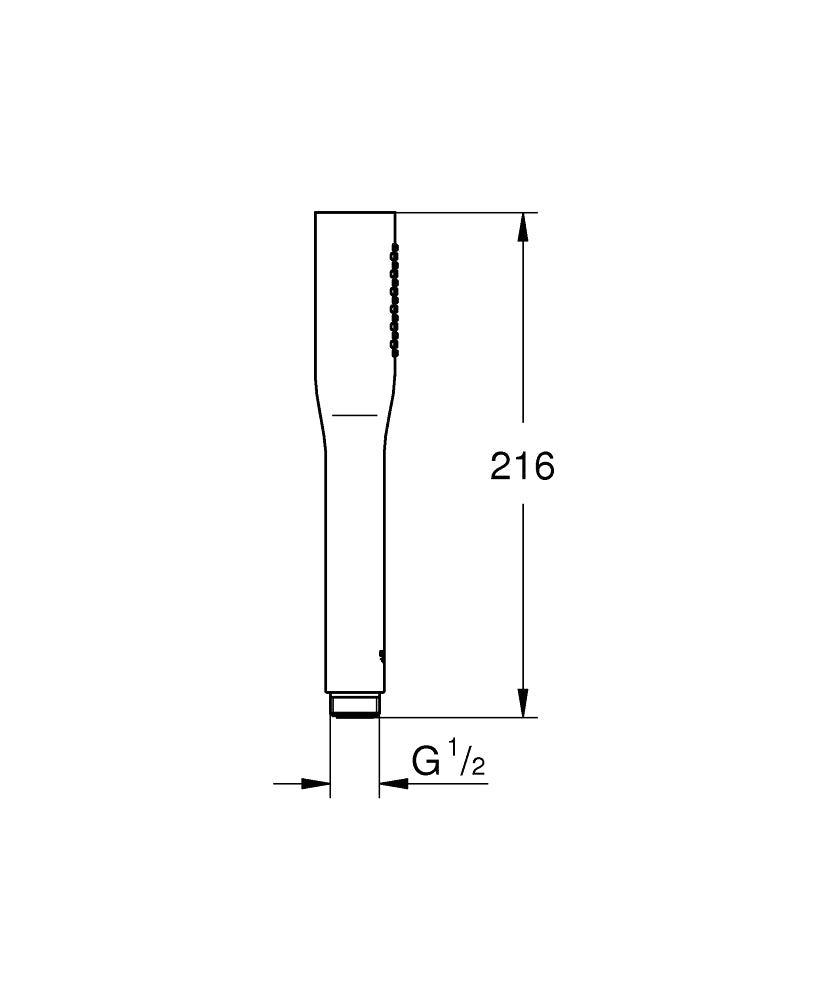 Grohe Euphoria Cosmopolitan Stick Handdouche 1 Straalsoort