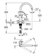 Grohe Concetto Keukenmengkraan