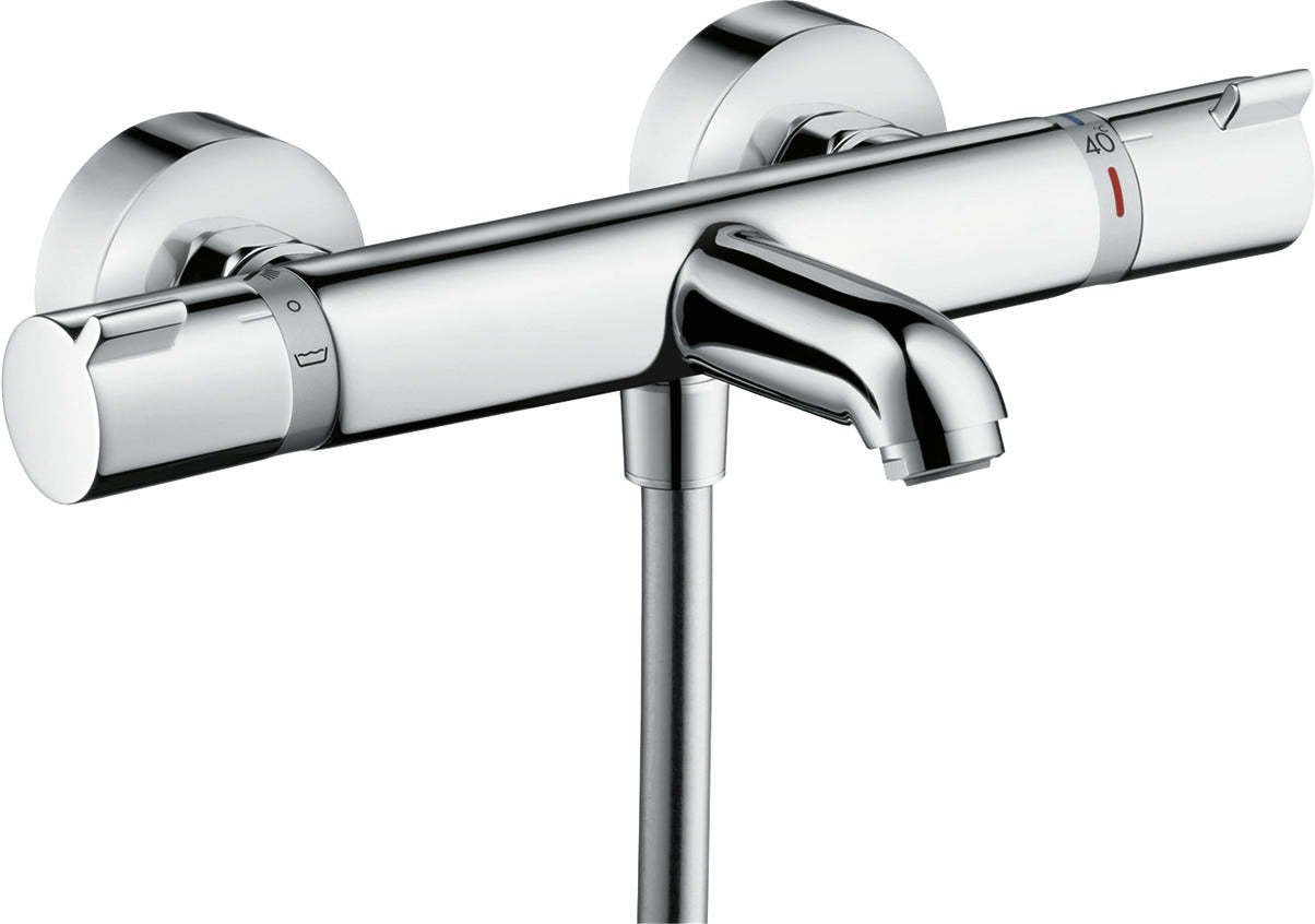 Hansgrohe Hg Thermostatic Bath Mixer Wall Mounted Ecostat Comfort Dn15 Chrome