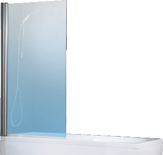 Novellini Aurora 5 Spatscherm 70X150 Cm Helder Glas Matchroom