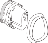 Ideal Standard Inbouwdeel G1/2&quot; Voor Centrale Thermostaat