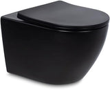 Blue Label Blu Balder Wc + Sc Zit 53Cm Mat Zwart