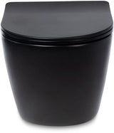 Blue Label Blu Balder Wc + Sc Zit 53Cm Mat Zwart