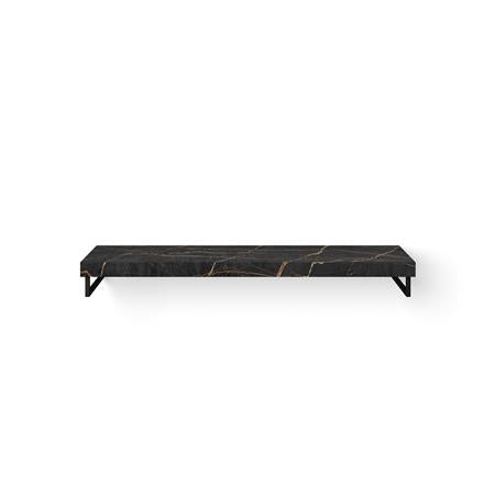 Looox Dekton Base Shelf Solo 160Cm Laurent Gat Links Hh Mat Zwart