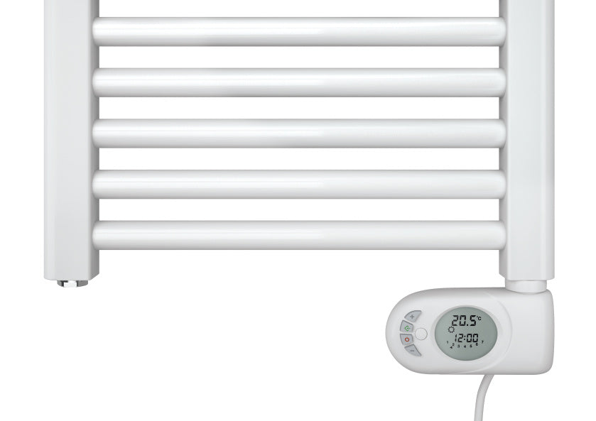 Zehnder Aura-Epbz Elektrische Designradiator Horizontaal 1226X500Mm 750W Wit (Ral9016) Pbez-120-50/Mq