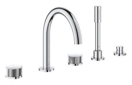 Grohe Spa Atrio Private Collection Inbouw Vijfgats Badrandcombinatie