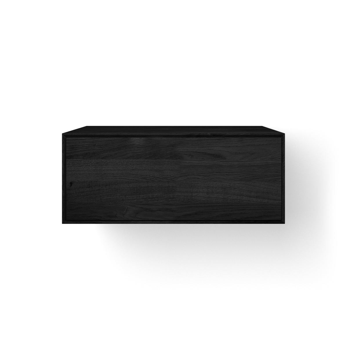 Looox Wooden Facet Deco 70X35X42Cm 1 Lade Black