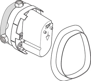 Ideal Standard Inbouwdeel G1/2&quot; Voor Centrale Thermostaat