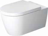 Duravit Me By Starck Wandwc Wit Hoogglans / Wit Zijdemat 570 Mm