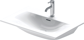 Duravit Viu Wastafel Wit Hoogglans 730 Mm