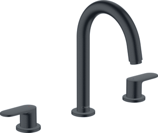 Hansgrohe Hg 3-Hole Basin Mixer Vernis Blend Matt Black