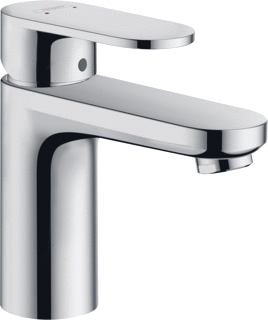 Hansgrohe Hg Basin Mixer 100 Vernis Blend Metal Pop-Up Waste Chrome