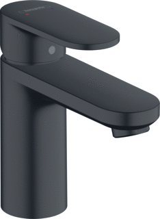 Hansgrohe Hg Basin Mixer 100 Vernis Blend Matt Black Without Pop-Up Waste