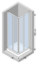 Novellini Nove Energy A Wand 78X185 Mtch Hd