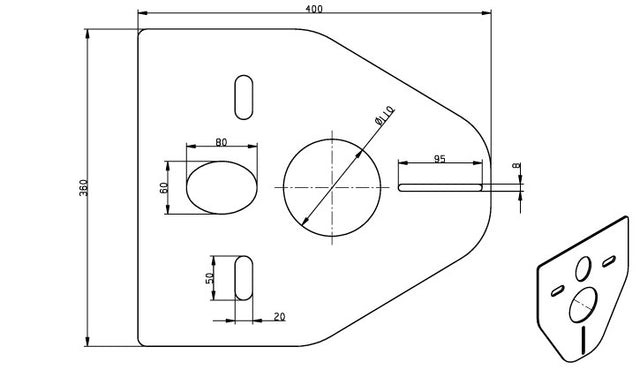 Riko Wandcloset Isolatieset Dikte 5 Mm