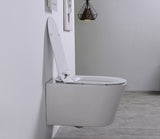 Xellanz Sity Wandcloset Rimless Met Toiletzitting Softclose En Quick Release