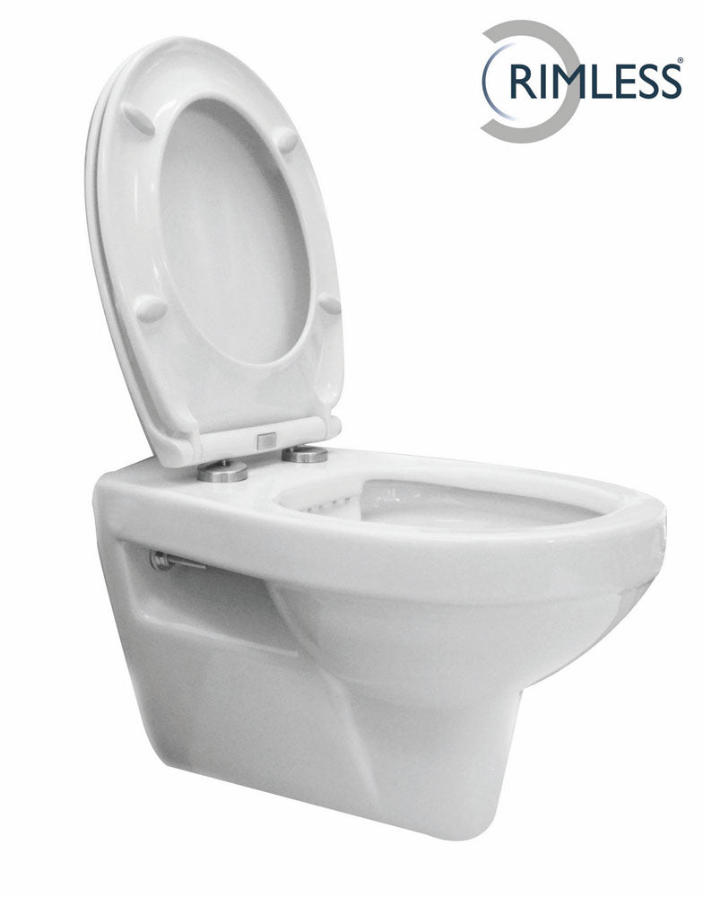 Xellanz Trevi Wandcloset Rimless Met Ultimo 3.0 Toiletzitting Softclose En Quick Release