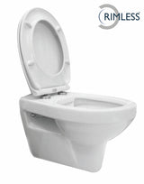 Xellanz Trevi Wandcloset Rimless Met Ultimo 3.0 Toiletzitting Softclose En Quick Release