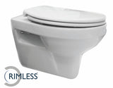 Xellanz Trevi Wandcloset Rimless Met Ultimo 3.0 Toiletzitting Softclose En Quick Release