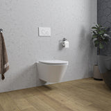 Wiesbaden Stereo Wandcloset Rimless Met Flatline Toiletzitting Softclose En Quick Release