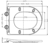 Wiesbaden Shade Slim Toiletzitting Softclose En Quick Release Mat