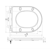 Wiesbaden Flatline Toiletzitting Softclose En Quick Release