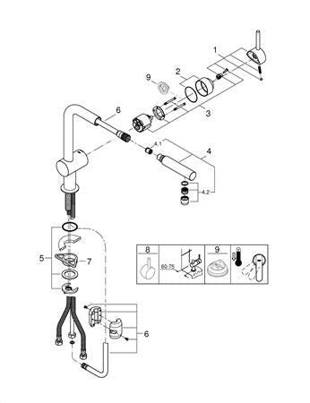 Grohe Minta Keukenmengkraan