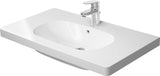 Duravit D-Code Wastafel Wit Hoogglans 850 Mm