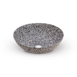 Looox Ceramic Terrazzo Diameter 40Cm Black