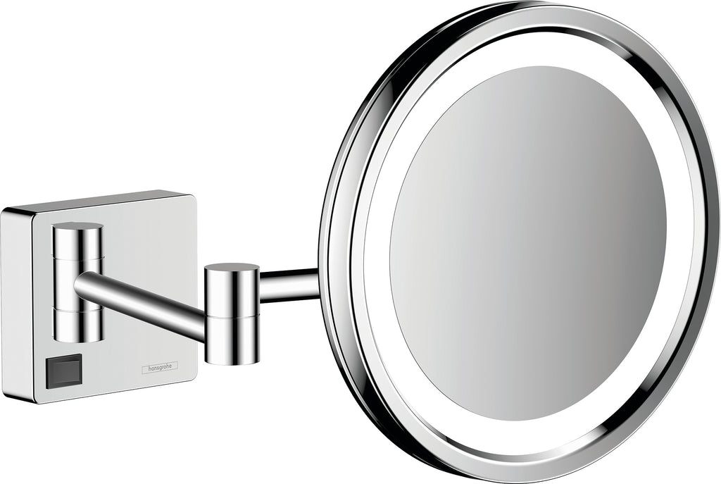 Hans Grohe Hg Shaving Mirror Addstoris Chrome With Led Light