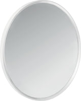 Hans Grohe Hg Wall Mirror Axor Universal Circular Matt White