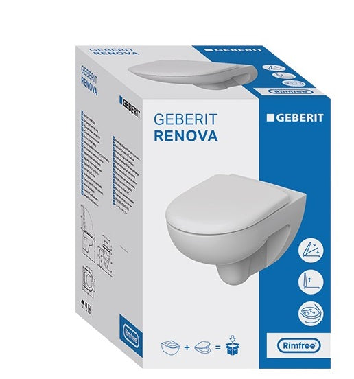 Geberit Renova Pack Wcl Rf Incl Zitting Sc/Qrl