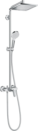 Hansgrohe Hg Showerpipe Crometta E 240 Single Lever Mixer Chrome