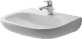 Duravit D-Code Wastafel Wit Hoogglans 600 Mm