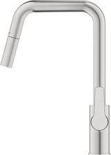 Grohe Quickfix Grohe Start 1-Gats Keukenkraan M. Uittrekbare Handdouche M. Dual Spray Voorsprong 22.1Cm Supersteel 30631Dc0