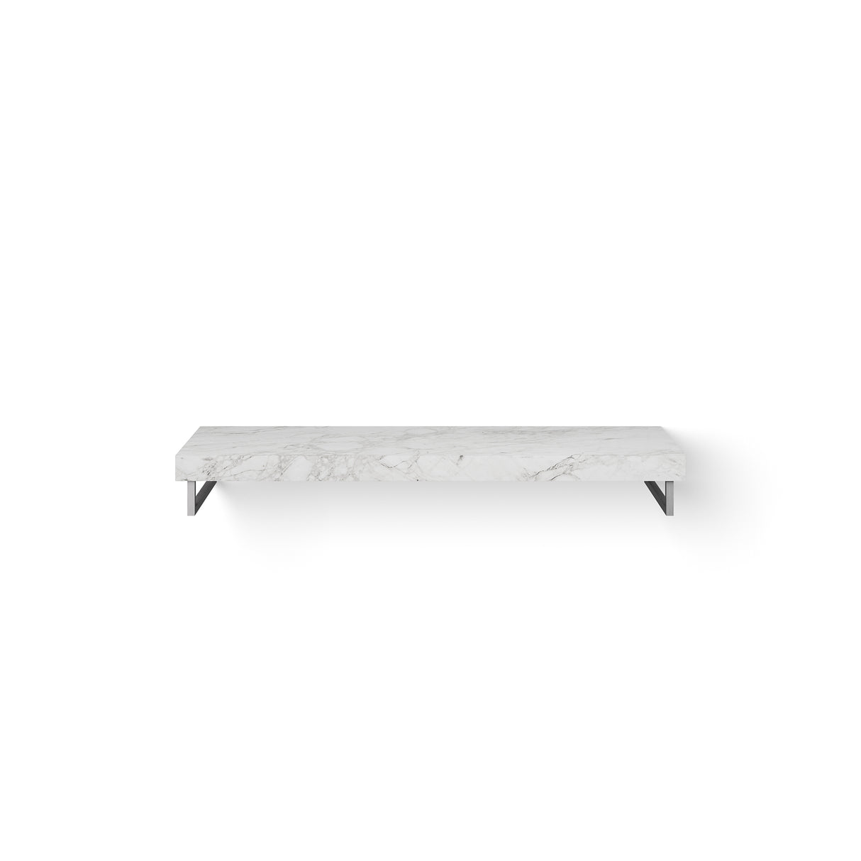 Looox Dekton Base Shelf Solo 140Cm Bergen Gat Rechts Hh Geb. Rvs