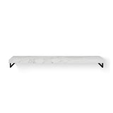 Looox Dekton Base Shelf Solo 200Cm Bergen Gat Dubbel Hh Mat Zwart