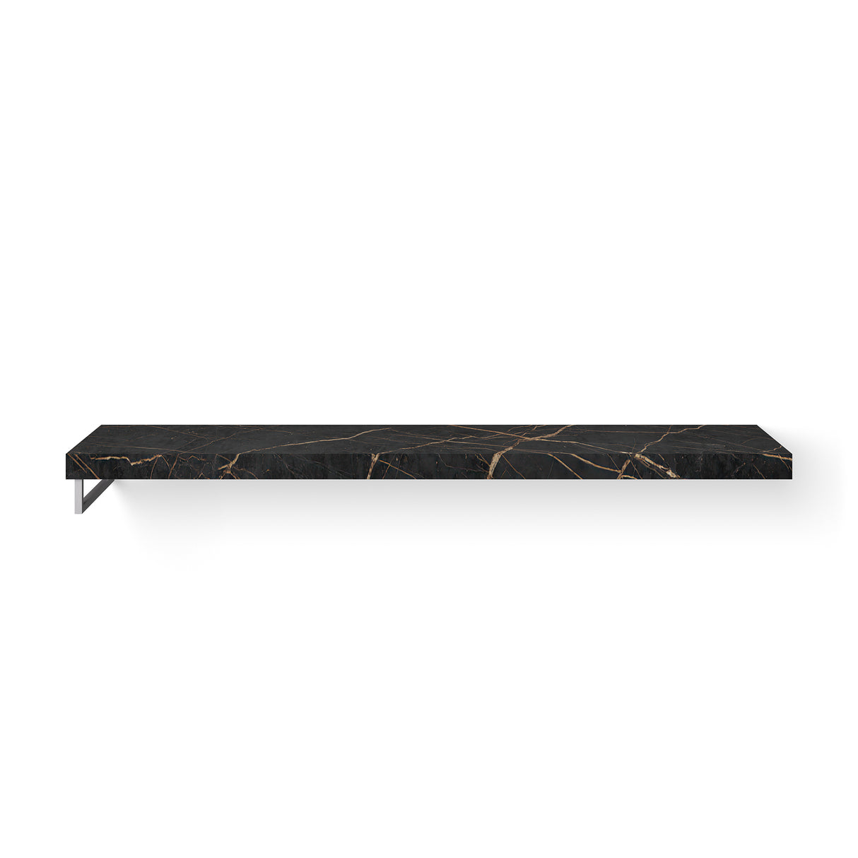 Looox Dekton Base Shelf Solo L 200Cm Laurent Gat Midden Hh Links Geb. Rvs