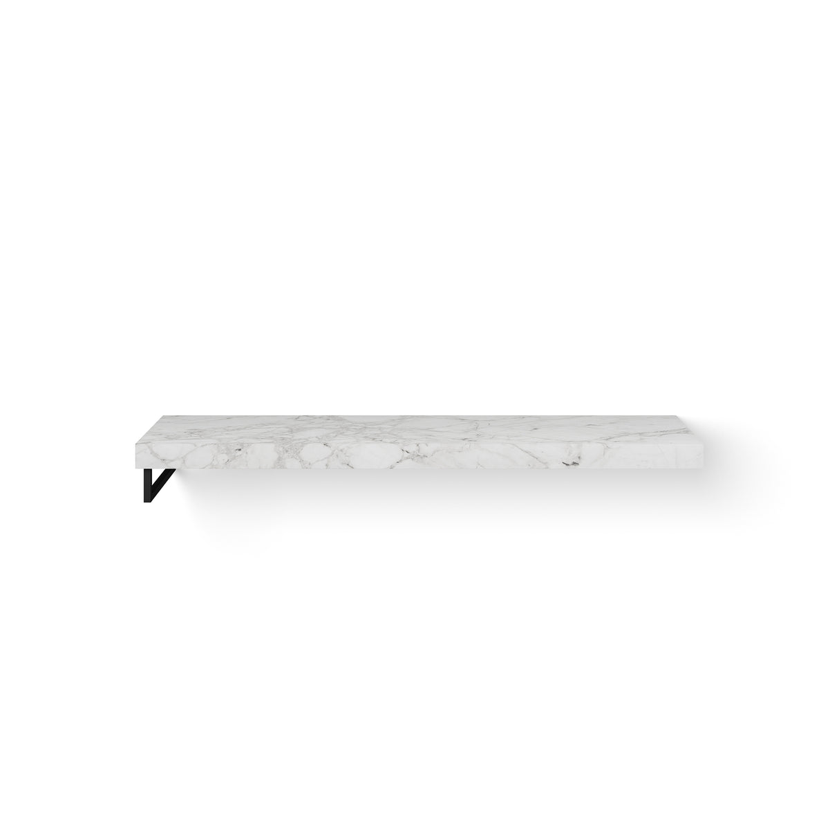 Looox Dekton Base Shelf Solo L 160Cm Bergen Gat Rechts Hh Links Mat Zwart