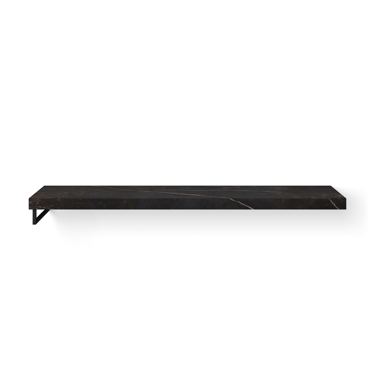 Looox Dekton Base Shelf Solo L 200Cm Kelya Gat Links Hh Links Mat Zwart