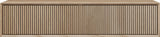 Looox Wooden Facet Stripes 140Cm 2 Lades Old Grey