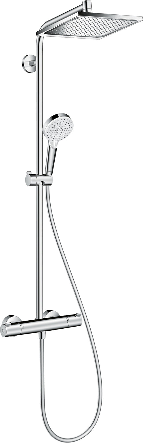 Hansgrohe Hg Showerpipe Crometta E 240 Ecosmart Chrome